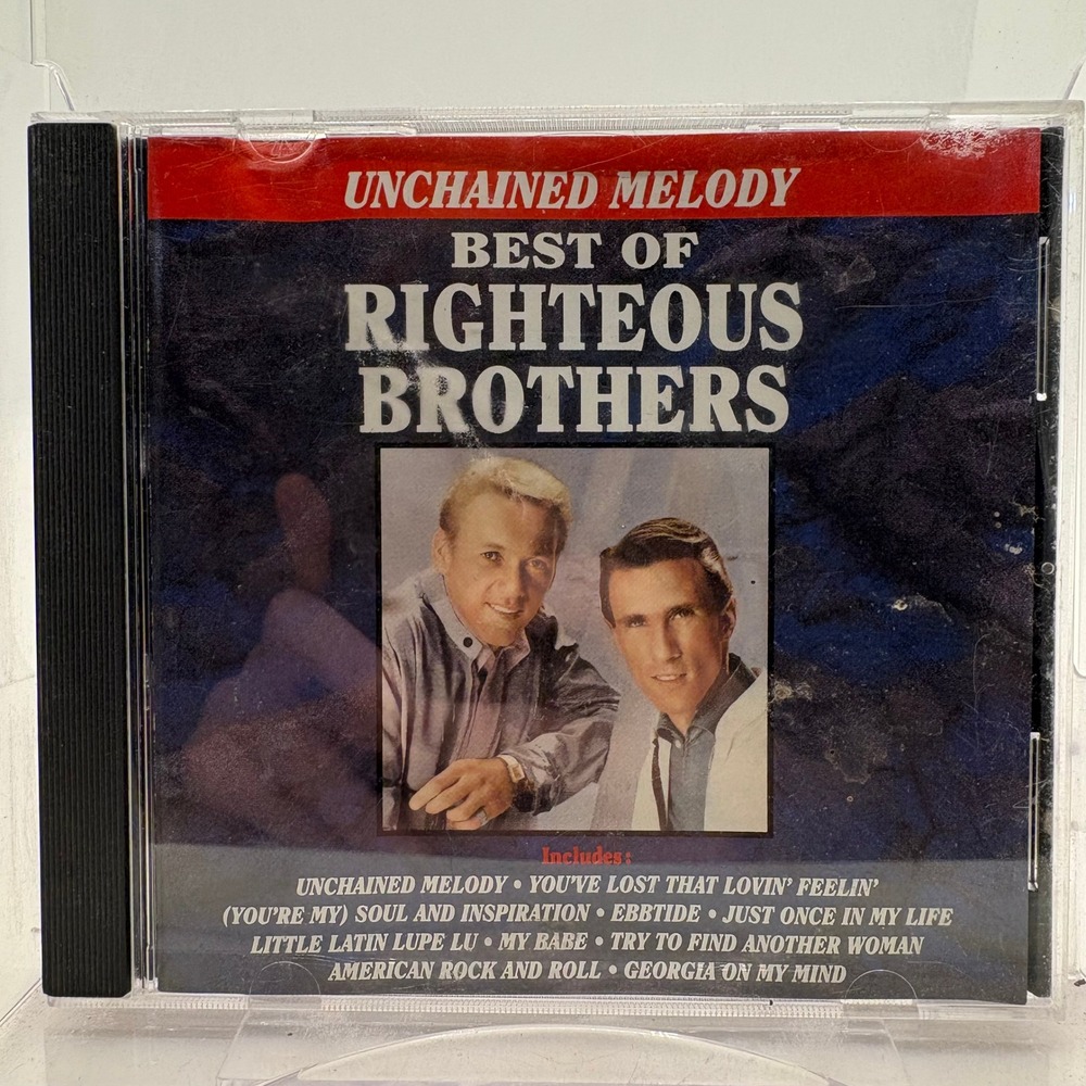 Righteous Brothers Unchained Melody Best Of CD D2-77381 Curb Records 1990